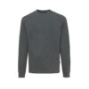 Iqoniq Denali recycled cotton crew neck undyed - Heather Anthracite