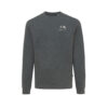 Iqoniq Denali recycled cotton crew neck undyed - Heather Anthracite