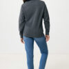 Iqoniq Denali recycled cotton crew neck undyed - Heather Anthracite