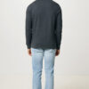 Iqoniq Denali recycled cotton crew neck undyed - Heather Anthracite