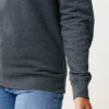 Iqoniq Denali recycled cotton crew neck undyed - Heather Anthracite