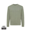 Iqoniq Denali recycled cotton crew neck undyed - Heather Green