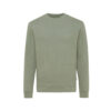 Iqoniq Denali recycled cotton crew neck undyed - Heather Green