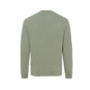 Iqoniq Denali recycled cotton crew neck undyed - Heather Green