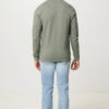 Iqoniq Denali recycled cotton crew neck undyed - Heather Green