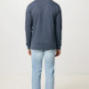 Iqoniq Denali recycled cotton crew neck undyed - Heather Navy