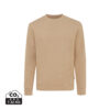 Iqoniq Denali recycled cotton crew neck undyed - Heather Brown