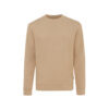 Iqoniq Denali recycled cotton crew neck undyed - Heather Brown