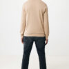 Iqoniq Denali recycled cotton crew neck undyed - Heather Brown