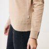 Iqoniq Denali recycled cotton crew neck undyed - Heather Brown