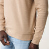 Iqoniq Denali recycled cotton crew neck undyed - Heather Brown