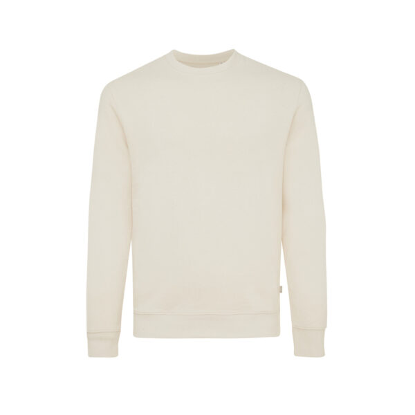 Iqoniq Denali recycled cotton crew neck undyed - Natural Raw