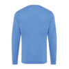 Iqoniq Denali recycled cotton crew neck undyed - Heather Blue