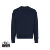 Iqoniq Kruger relaxed recycled cotton crew neck - Navy