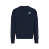 Iqoniq Kruger relaxed recycled cotton crew neck - Navy