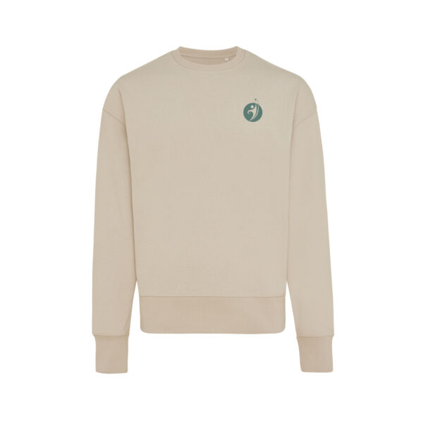 Iqoniq Kruger relaxed recycled cotton crew neck - Desert