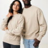 Iqoniq Kruger relaxed recycled cotton crew neck - Desert