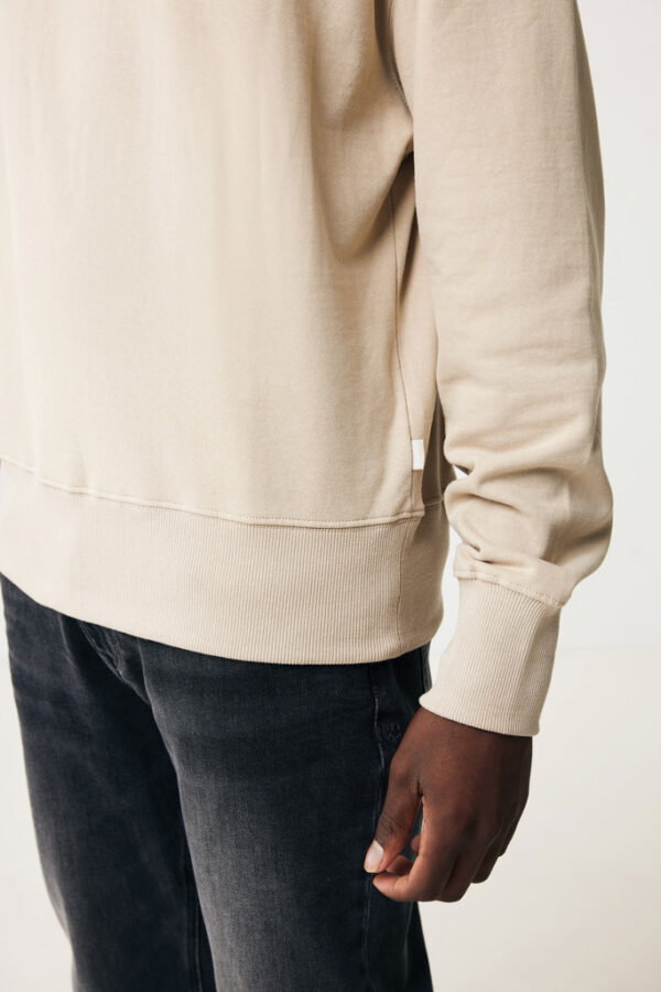 Iqoniq Kruger relaxed recycled cotton crew neck - Desert