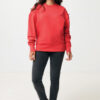 Iqoniq Kruger relaxed recycled cotton crew neck - Luscious Red