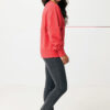 Iqoniq Kruger relaxed recycled cotton crew neck - Luscious Red