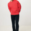 Iqoniq Kruger relaxed recycled cotton crew neck - Luscious Red