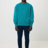 Iqoniq Kruger relaxed recycled cotton crew neck - Verdigris