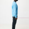 Iqoniq Kruger relaxed recycled cotton crew neck - Tranquil Blue