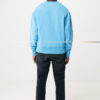 Iqoniq Kruger relaxed recycled cotton crew neck - Tranquil Blue