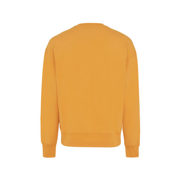 Iqoniq Kruger relaxed recycled cotton crew neck - Sundial Orange