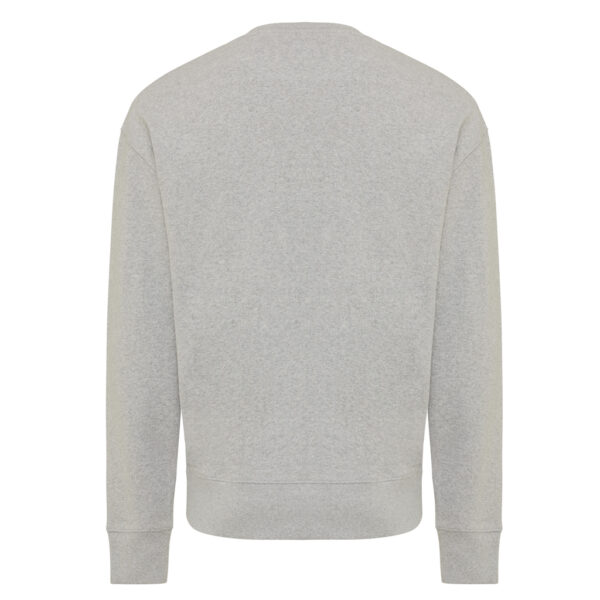 Iqoniq Kruger relaxed recycled cotton crew neck - Heather Grey