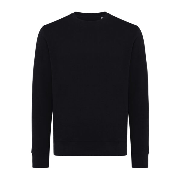 Iqoniq Etosha lightweight recycled cotton crew neck - Black