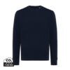 Iqoniq Etosha lightweight recycled cotton crew neck - Navy