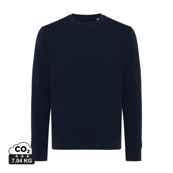 Iqoniq Etosha lightweight recycled cotton crew neck - Navy