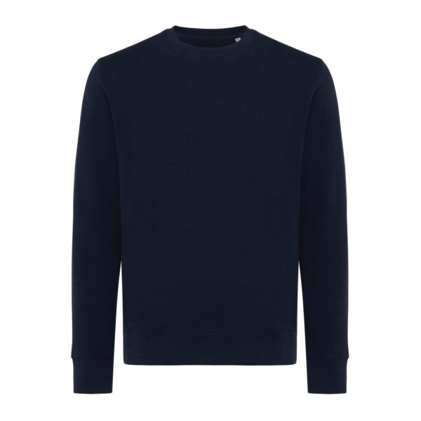 Iqoniq Etosha lightweight recycled cotton crew neck - Navy