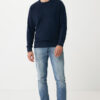 Iqoniq Etosha lightweight recycled cotton crew neck - Navy