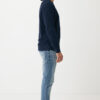 Iqoniq Etosha lightweight recycled cotton crew neck - Navy