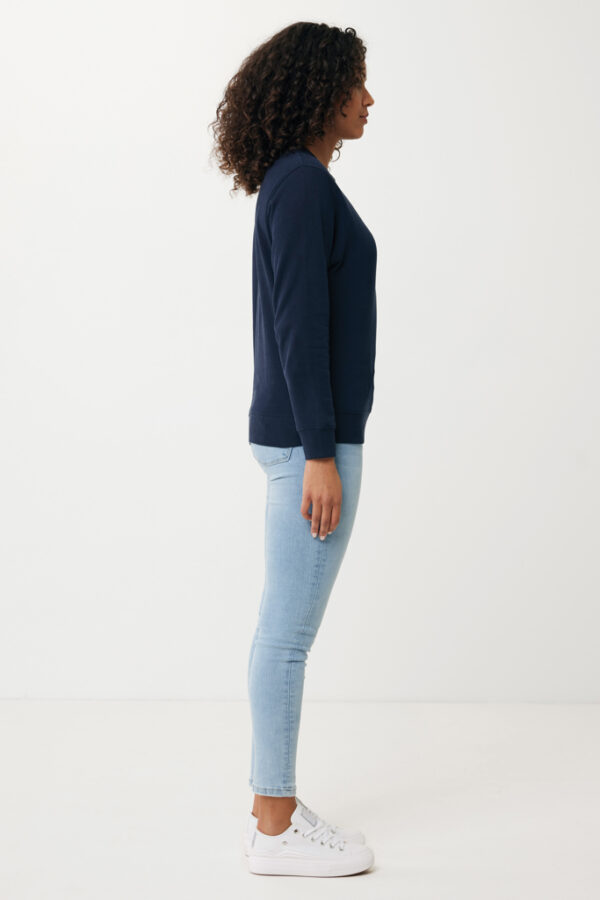 Iqoniq Etosha lightweight recycled cotton crew neck - Navy