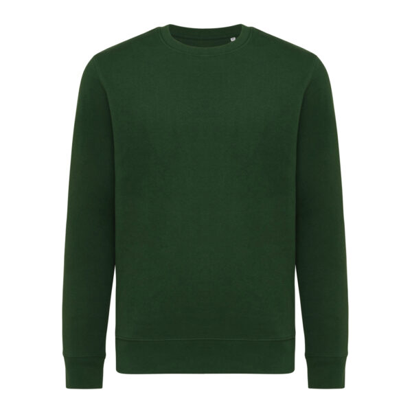 Iqoniq Etosha lightweight recycled cotton crew neck - Forest Green