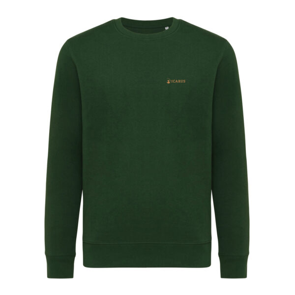 Iqoniq Etosha lightweight recycled cotton crew neck - Forest Green