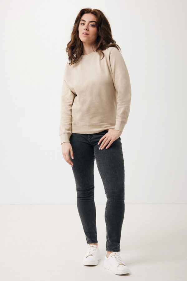 Iqoniq Etosha lightweight recycled cotton crew neck - Desert