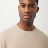 Iqoniq Etosha lightweight recycled cotton crew neck - Desert