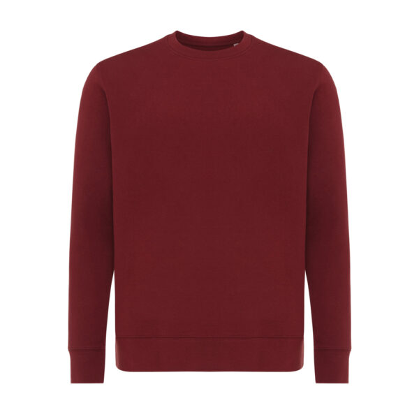 Iqoniq Etosha lightweight recycled cotton crew neck - Burgundy