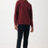 Iqoniq Etosha lightweight recycled cotton crew neck - Burgundy