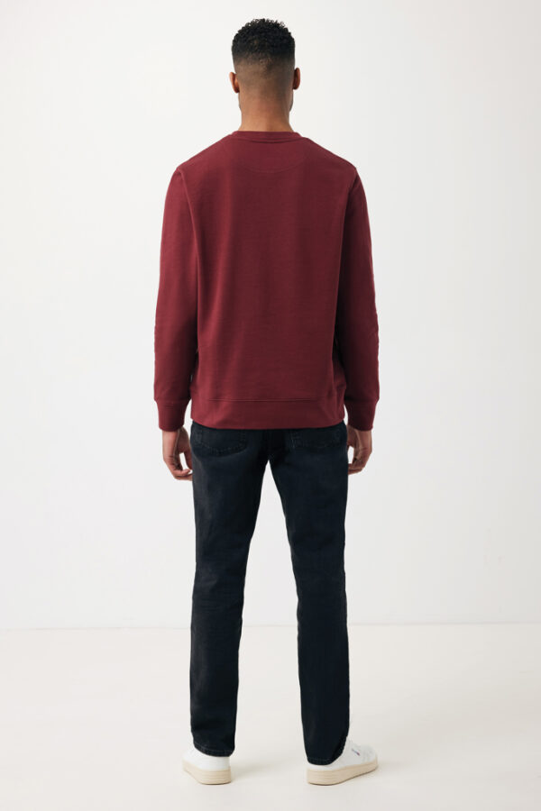 Iqoniq Etosha lightweight recycled cotton crew neck - Burgundy