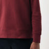 Iqoniq Etosha lightweight recycled cotton crew neck - Burgundy