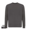 Iqoniq Etosha lightweight recycled cotton crew neck - Anthracite