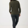 Iqoniq Etosha lightweight recycled cotton crew neck - Khaki