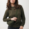 Iqoniq Etosha lightweight recycled cotton crew neck - Khaki