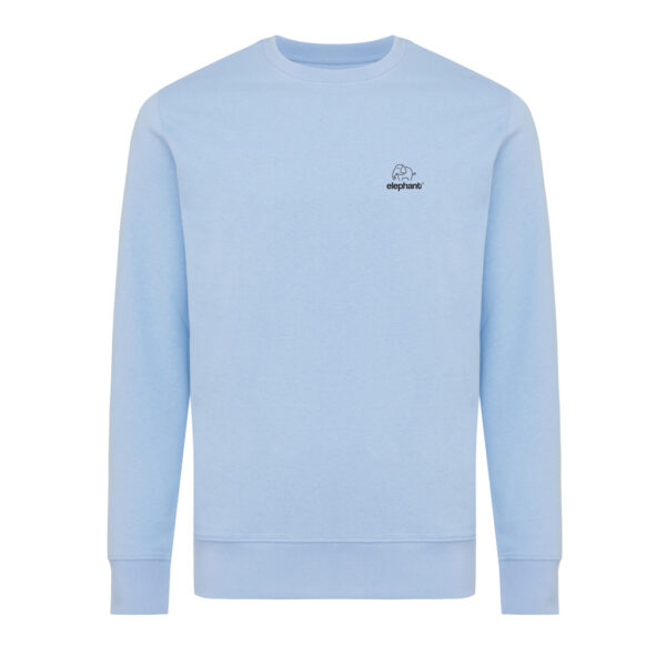 Iqoniq Etosha lightweight recycled cotton crew neck - Sky Blue