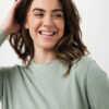 Iqoniq Etosha lightweight recycled cotton crew neck - Iceberg Green